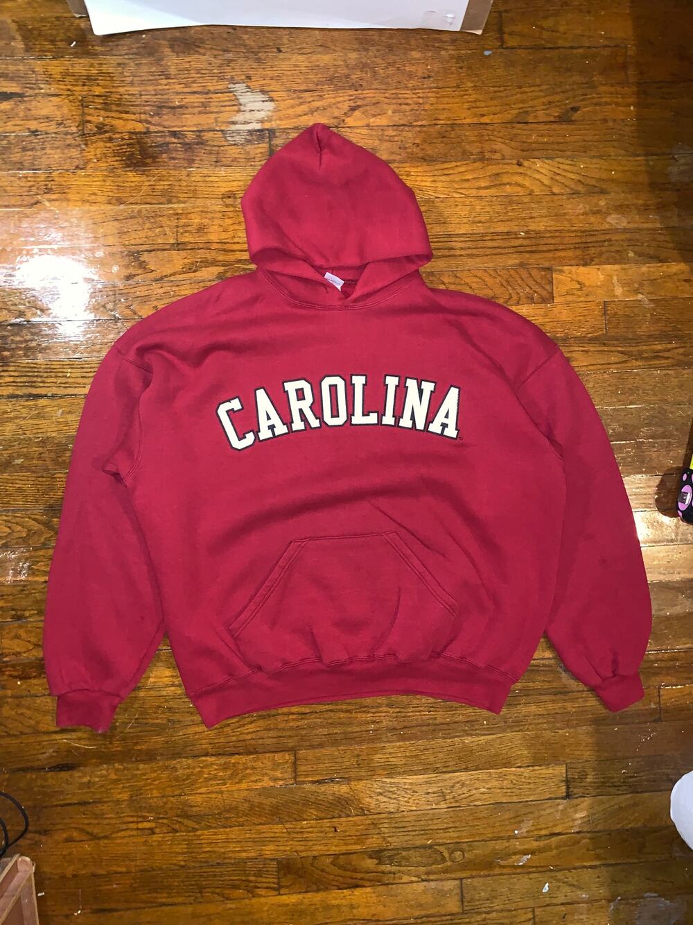Vintage Soffe South Carolina Gamecocks Hoodie 2XL Garnet Carolina Boxy NCAA